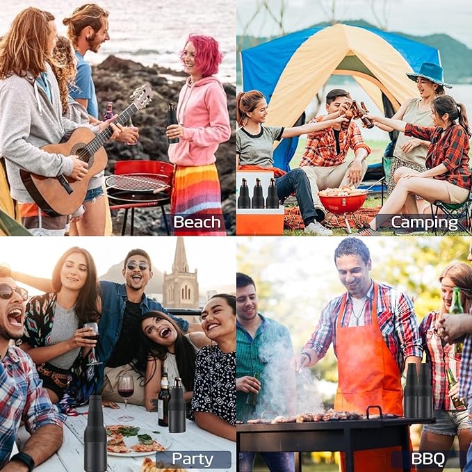 Cooler for Beer Bottles & Cans — Enjoyment Until the Last Sip