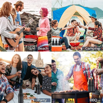 Cooler for Beer Bottles & Cans — Enjoyment Until the Last Sip
