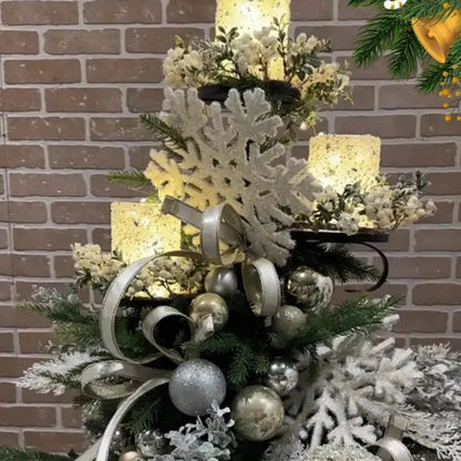 Luxora™ — Sleek Metal Tree Shelf Organizer