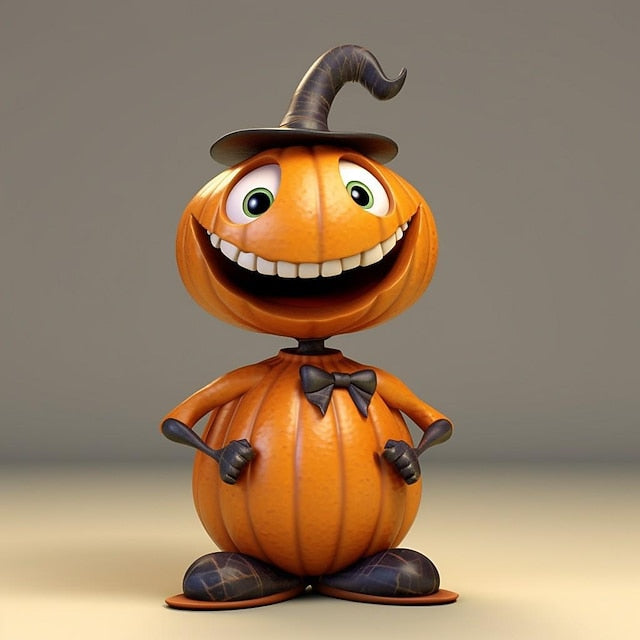 Pumpkin Garden Decoration Figurine — Autumn Highlight for Home & Garden