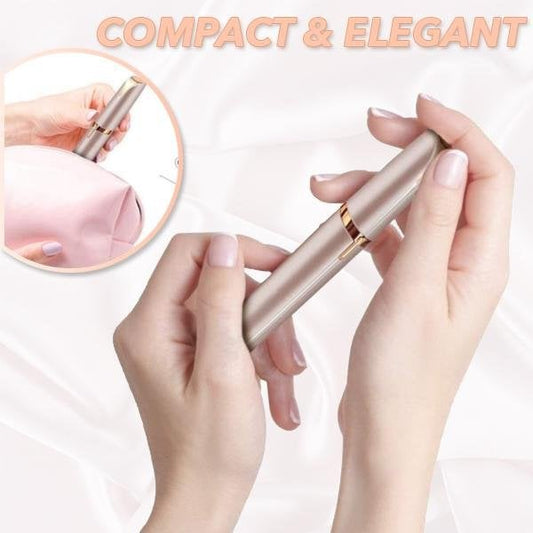 Eyebrow and Facial Epilator – Precise Hair Remover with LED Light