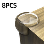 Baby corner protectors — Soft pads against bumps on furniture edges 8-piece set