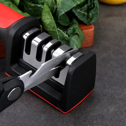 4-Stage Knife Sharpener – Sharp Blades for Easy Cooking