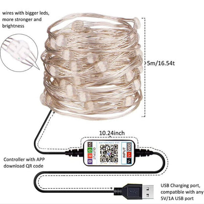 Outdoor LED String Lights — Create a Colorful Atmosphere with a Fingertip Touch