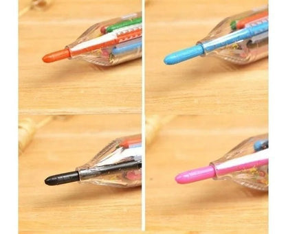 8-in-1 Colored Pencil for Children – Compact, Safe, Versatile