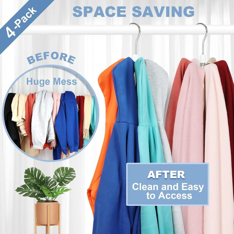 360° Rotating Closet Organizer – Save Space & Stay Tidy