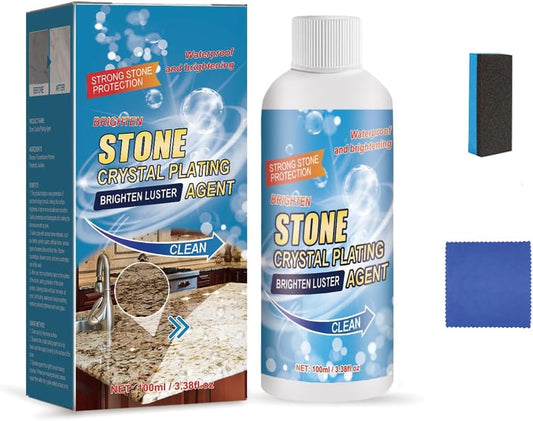 Stone care product — natural shine without chemical loss
