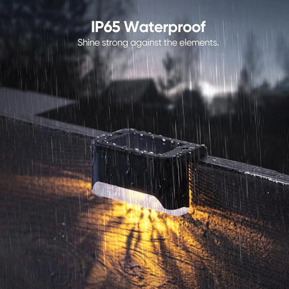 Weatherproof Solar Patio Outdoor Light - Set of 4