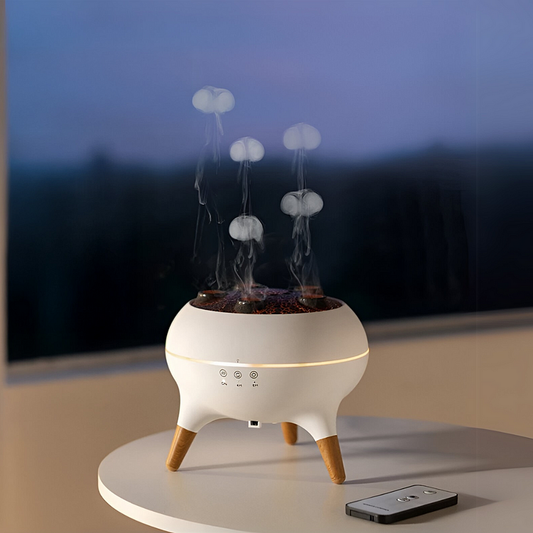 Jellyfish Mist Diffuser — Aromatherapy with Colored Light Effects