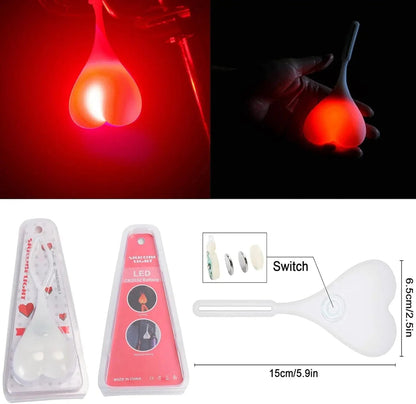 GlowPulse™ — Heart-Shaped Safety Light