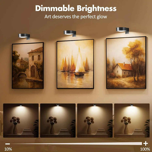 Wireless LED Picture Light – Bring Your Art to Life