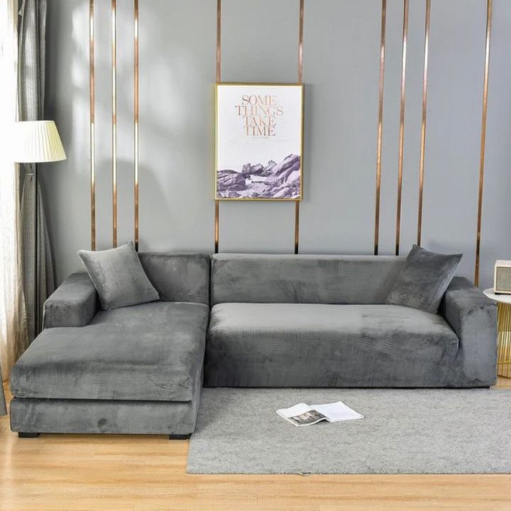 Universal sofa cover - stain resistant & elastic for protection Mivoza Germany