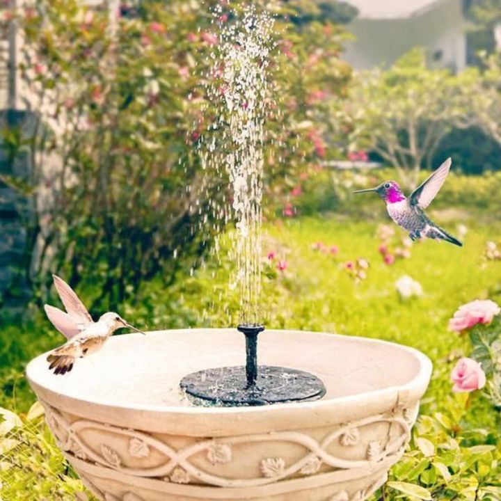 1+1 Free | Solar Powered Floating Garden Fountain Mivoza Germany