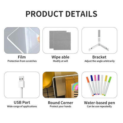 LED Memo Board – Light-Up Fun for Creative Kids