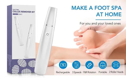 Electric Foot Smoother — Silky Smooth Skin Every Day