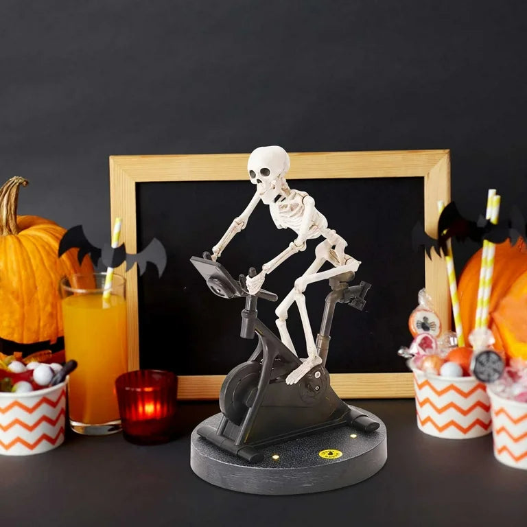 Decorative Skeleton Rider Figurine – Adds Spooky Fun to Your Home