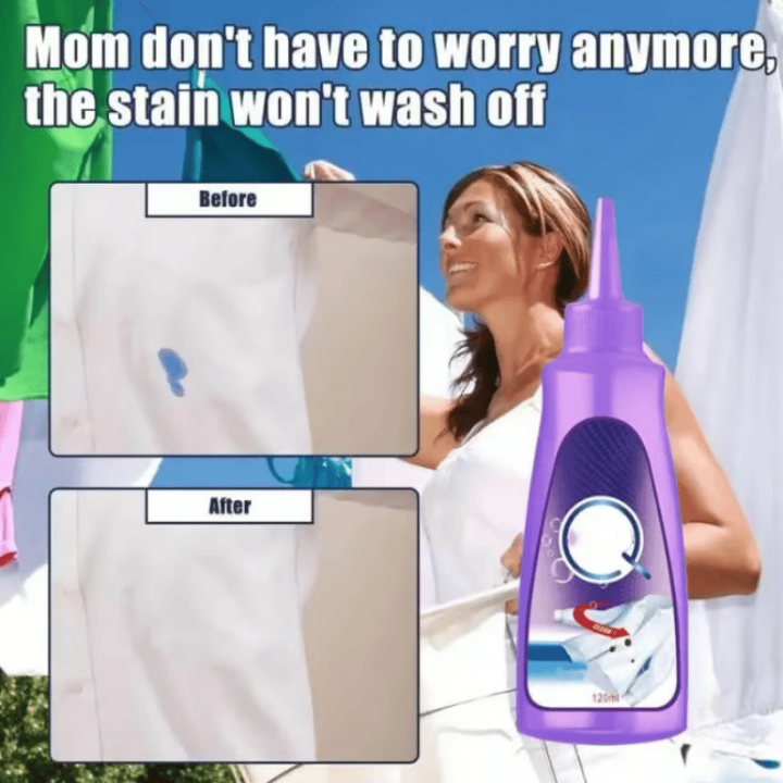 Effective Stain Remover — Removes Even Stubborn Textile Stains