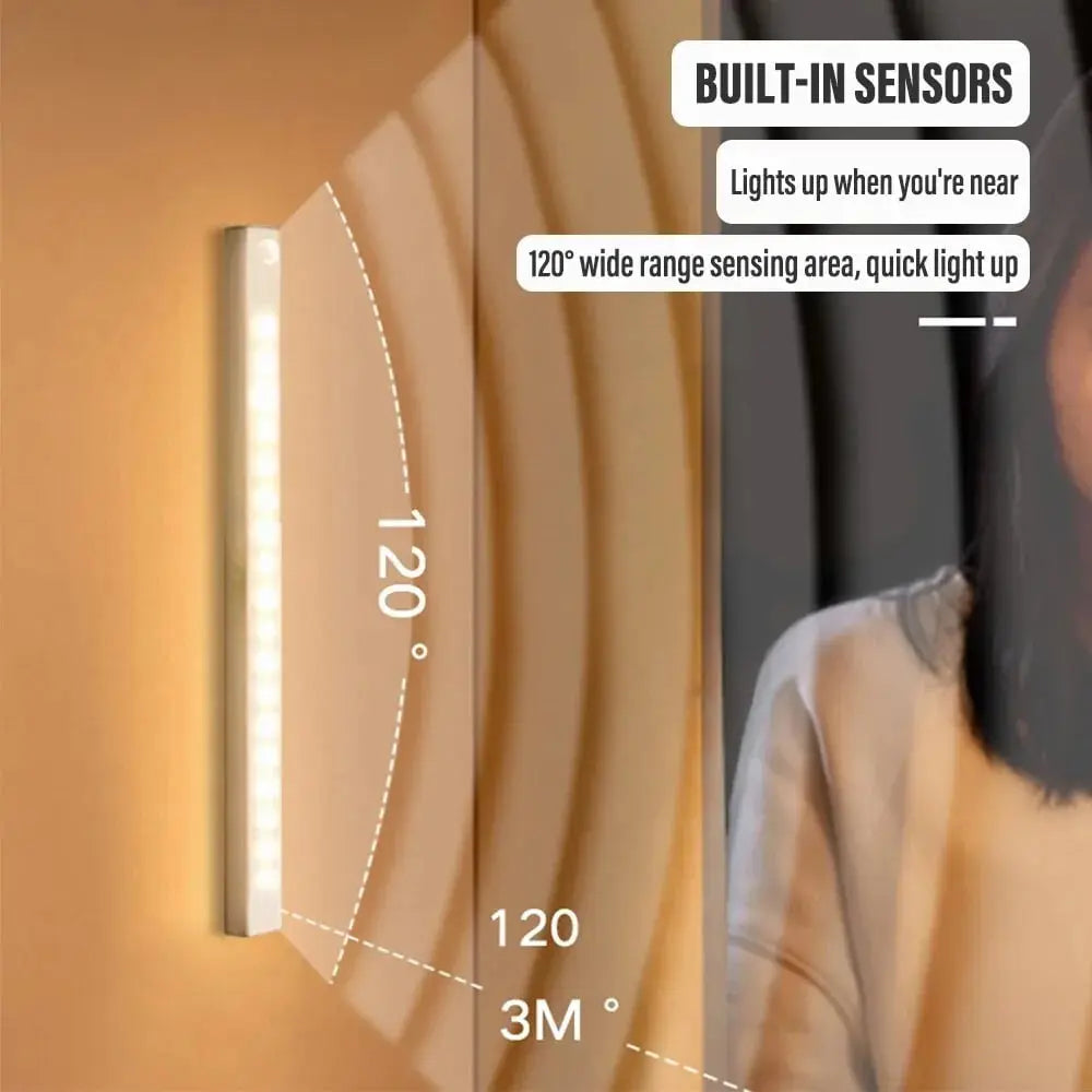 Smarte Sensor LED-Lampe mit Magnet — Perfekt für Keller & Dachboden 3er-Set Mivoza Deutschland