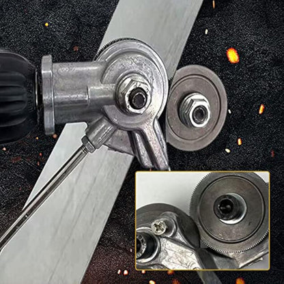 Metal Cutter Drill Attachment for Clean Cuts