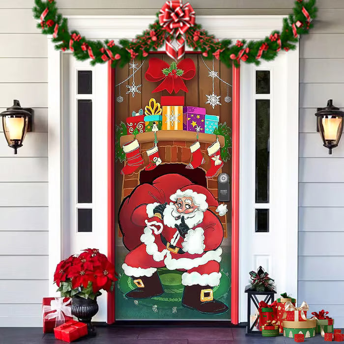 Christmas Door Decoration — Instantly Create a Festive Atmosphere