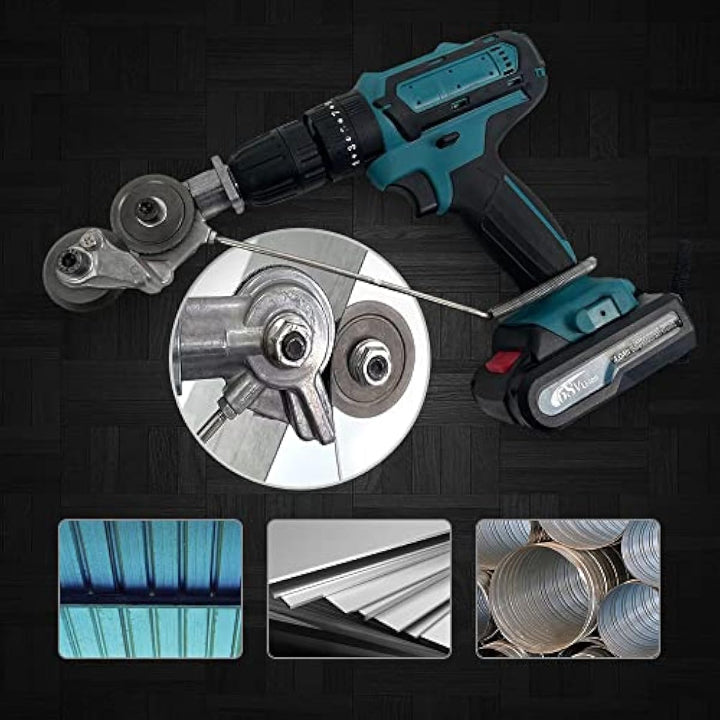 Metal Cutter Drill Attachment for Clean Cuts