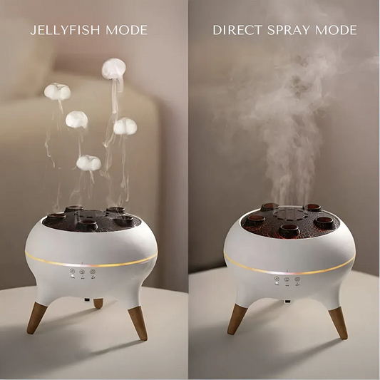 Jellyfish Mist Diffuser — Aromatherapy with Colored Light Effects