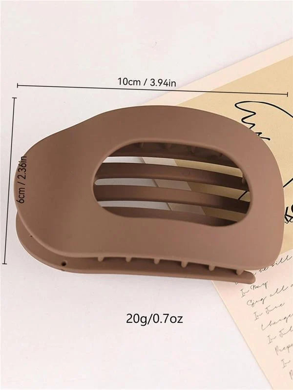 Large Matte Hair Clips with Secure Hold