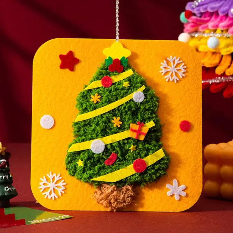 DIY Weihnachtsstickerei-Set — Bastelspaß mit Kindern & Freunden Mivoza Deutschland