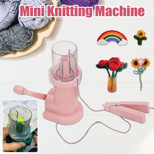 Rapid knitting machine for I-Cord — Fast I-Cord maker with perfect tension
