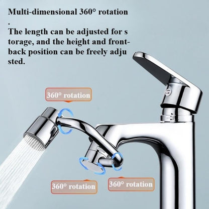 1440° Faucet Extension with 2 Spray Modes