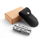 12-in-1 Folding Multitool with Pliers – Compact Stainless Steel