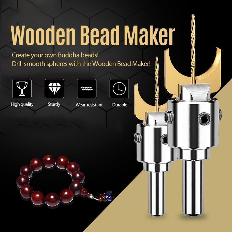 Wooden Bead Maker — Create Your Own Bracelets from Precious Woods