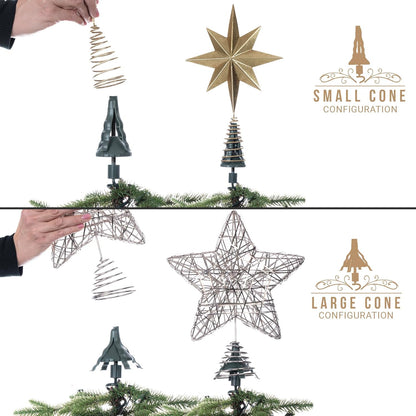 Tree Top Holder — Steady Support for Your Star