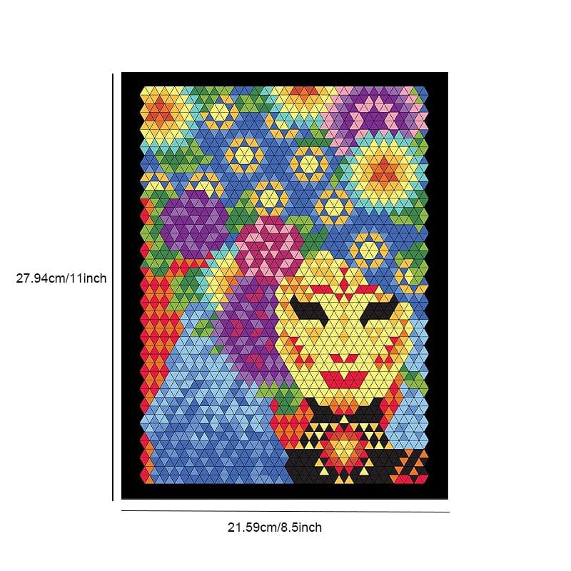 Creative Mosaic Coloring Book — 100 Beautiful Patterns to Color