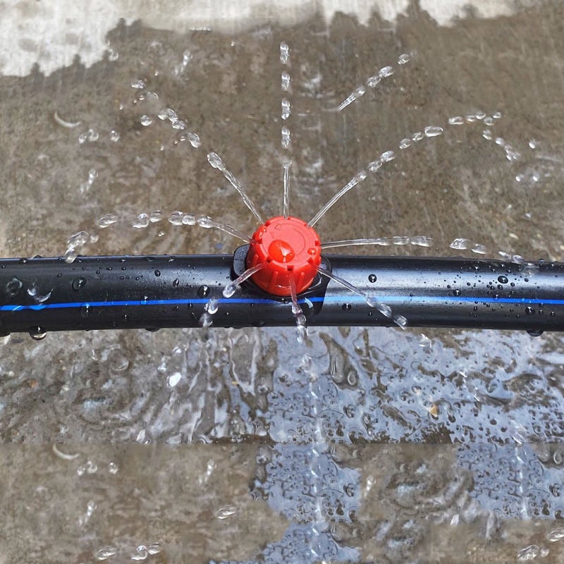 100 Stück Verstellbare Bewässerungstropfer (Freier Lochöffner) Mivoza Deutschland