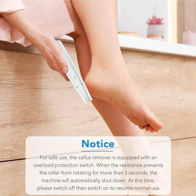 Electric Foot Smoother — Silky Smooth Skin Every Day