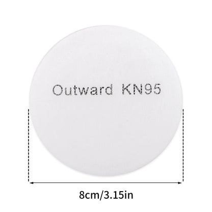 Integrated Respiratory Mask — Dustproof Half Mask with Dual Filtration