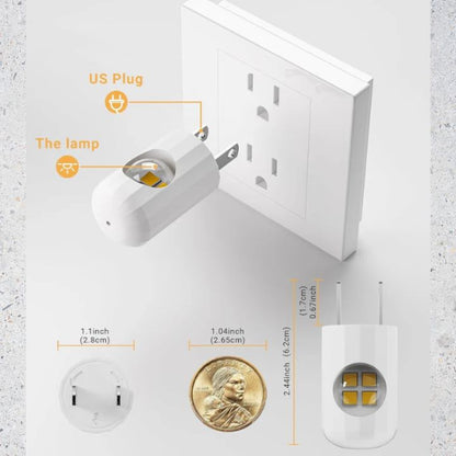 Socket Night Light – Turn Outlets into Soft Glow Spots