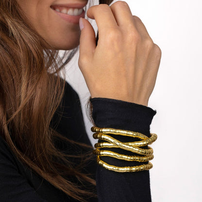 Flexible jewelry piece — stylish comfort all day long