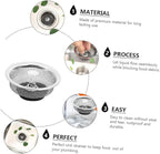 Abflusssieb für Spüle — Verhindert teure & unangenehme Rohrreinigung 2er Set Mivoza Deutschland