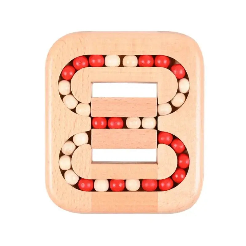 Wooden Spin Puzzle – Stress Relief & Focus Booster