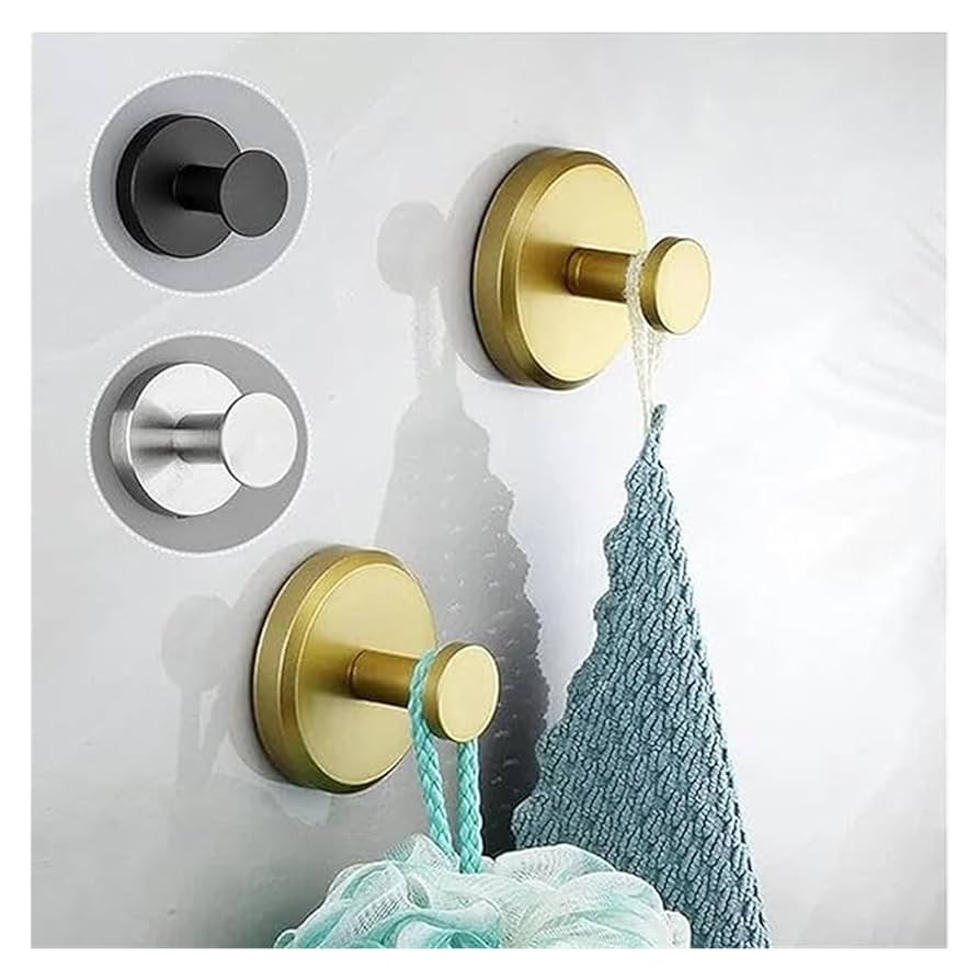 Feuchtigkeitsbeständige Wandhaken — Kein Chaos im Badezimmer Mivoza Deutschland