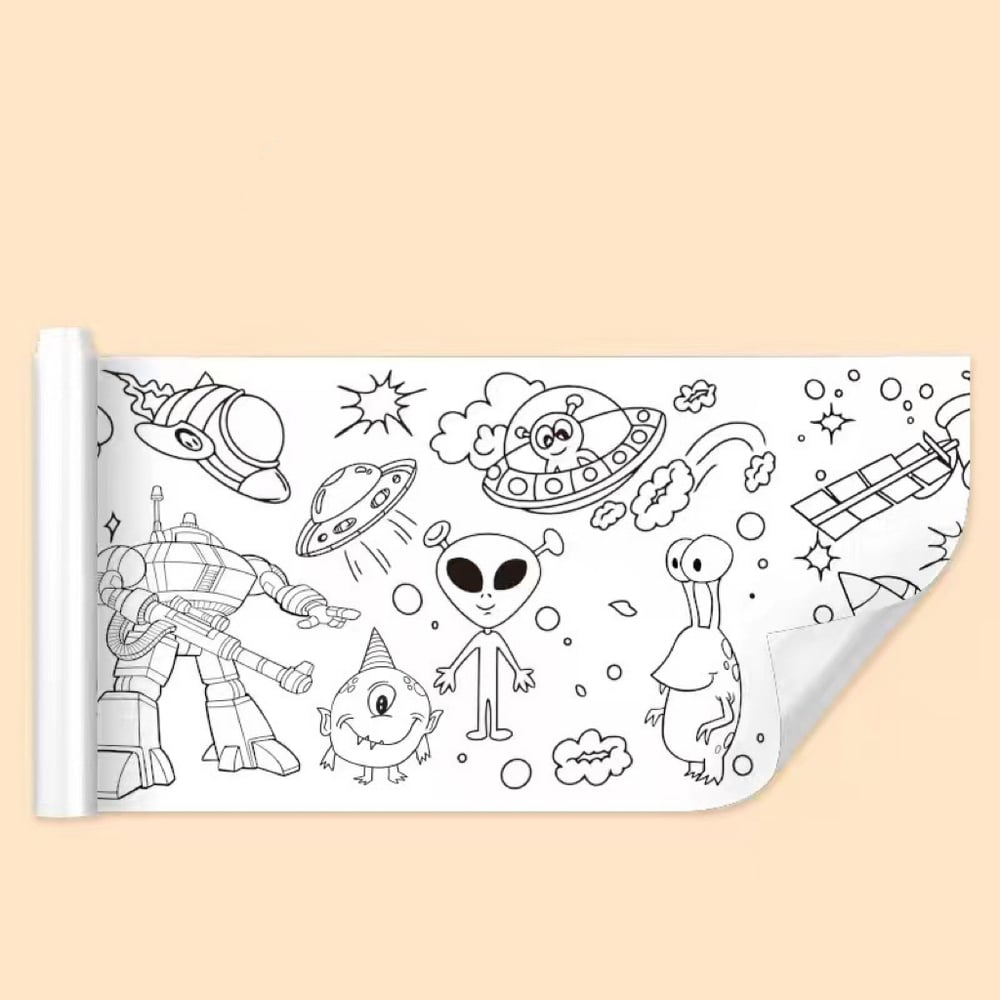 Giant Paint Roller — Unlimited Painting Fun Without Wall Marks