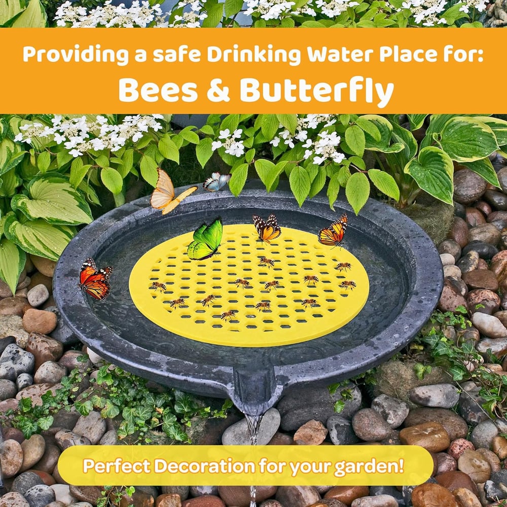 Drinking Station for Bees — Resting Place & Water Source for Pollinators