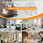 Baby corner protectors — Soft pads against bumps on furniture edges 8-piece set