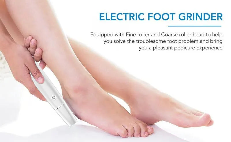 Electric Foot Smoother — Silky Smooth Skin Every Day