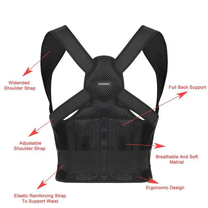 LuminaPosture™ — Pain-Free Posture with Breathable Support