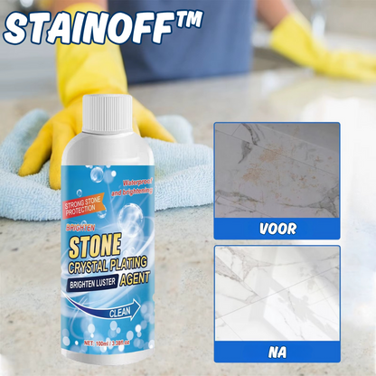 Stone Cleaner & Care – Gently Remove Rust & Stains | Biodegradable for Granite, Marble, Slate & Natural Stone (2 Pieces)