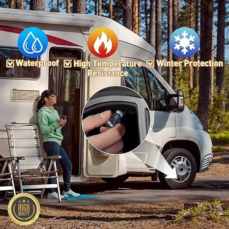 Solar Reifendruck-Überwachungssystem — Verhindert Reifenunfälle frühzeitig Mivoza Deutschland