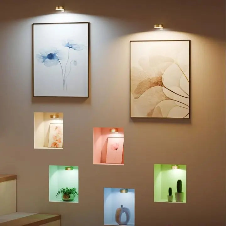 GlowLuxe™ — Effortless Art Illumination